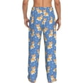 thumbnail image 3 of Xecao Corgi Men's Straight Lounge Pajama Pants: The Ultimate in Comfortable Sleepwear, 3 of 9