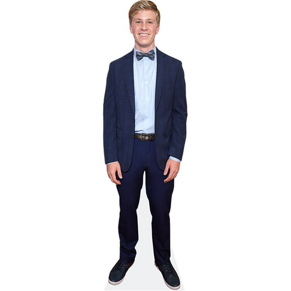 Robert Irwin (Blue Suit) Mini Cardboard Cutout Standee