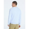 thumbnail image 3 of Free Assembly Men's Long Sleeve Crewneck Textured Sweater, Sizes S-3XL, 3 of 5