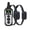 Black, variant on 2-Dog Remote Training Collar, 880 Ultrasonic Automatic Bark Collar for Two Dogs