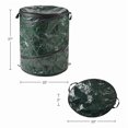 thumbnail image 2 of Bote de basura plegable Wakeman, paquete de 2 unidades, 44 galones, verde, 2 of 7