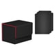 thumbnail image 3 of Caja de baraja de cartas con cierre magnético y capacidad para más de 100 cartas coleccionables. negro rojo, 3 of 9