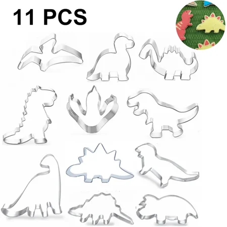

Dinosaur cookie cutters soft candy cutters for children s baking cookies stainless steel cookie cutter set dinosaur cookie cutters