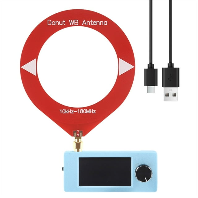 Mini Receptor de Radio SI4732 de 10 KHz A 180 MHz, Pantalla de 1,9 Pulgadas, Receptor de Radio Portátil de Corta FM/AM/LSB/USB. Radio SI4732.