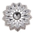 thumbnail image 1 of 2x Flor Aleación Rhinestone Vástago Botón Accesorios de Costura Decoración de Ropa Sunnimix Botones de vástago de diamantes de imitación de aleación, 1 of 8