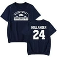 thumbnail image 5 of Heated Rivalry Merch Hollander 24 Print T-Shirt – Unisex O-Neck Short Sleeve Fashion Tee, Casual Streetwear Top for TV Series Fans, 5 of 9