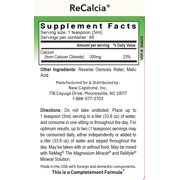 RnA ReSet ReCalcia® Liquid Calcium, 8.1 fl oz, Bone and Muscle Support, Non-GMO