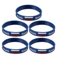 thumbnail image 1 of RomaMX 5 piezas Bandera de país Pulsera impresa Pulsera deportiva de silicona elegante Anillo de mano Pulsera para juego deportivo Partido de fútbol (Rusia), 1 of 7