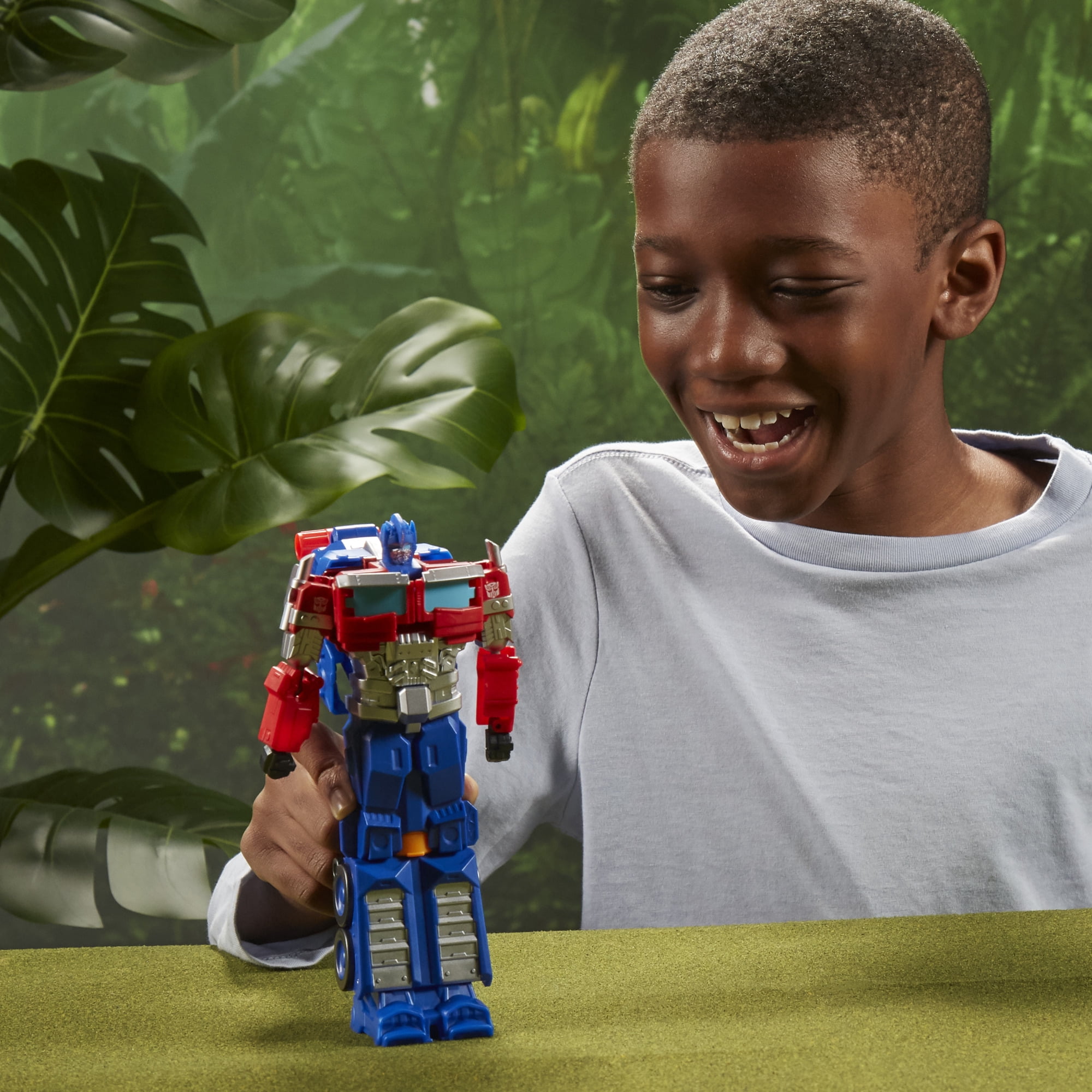 Transformers: Rise of the Beasts 2-in-1 Optimus Prime Blaster, Ages 8+ -  Walmart.com