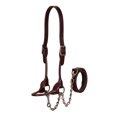 thumbnail image 1 of Weaver Leather Bombshell Spectacle Halter, Marron, Grand, 1 of 3