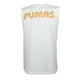 thumbnail image 2 of OLD SCHOOL SPORTS Pumas UNAM Playera Basic sin manga Blanco/Dorado Unisex OLD SCHOOL SPORTS Pumas de la UNAM Playera de algodón, sin manga, estampado en serigrafía., 2 of 2