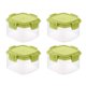 thumbnail image 1 of 4 Unidades De Botella Cuadrada Mini Para Condimentos, Botella Transparente Para Almacenar Condimentos Con Tapa A Prueba De Fugas, Para Cocina Y Picnic, 1 of 4