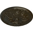 thumbnail image 3 of Ekena Millwork 15 3/4"OD x 5/8"P Granada Ceiling Medallion (Fits Canopies up to 4 1/4"), Hand-Painted Stone Hearth Crackle, 3 of 6