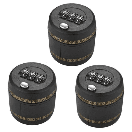 

3 Pcs Wine Bottle Lock Combination Lock Code Lock Password Lock Wine Cap Digital Lock Wine Bottle Top Stopper Bottle Stopper for Wine & Liquor Bottle Whiskey Bottle Mouth Stopper Conservation