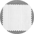 thumbnail image 1 of Ahgly Company Indoor Round Solid Gray Modern Area Rugs, 7' Round, 1 of 1