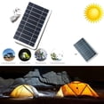 thumbnail image 3 of Batería de carga para camping con panel solar 5v Feliz Sencillez, 3 of 5