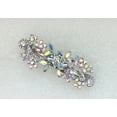 thumbnail image 4 of Faship Multicolors AB Floral Crystal Hair Barrette Clip, 4 of 5