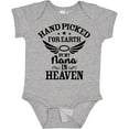 thumbnail image 3 of Inktastic Handpicked for Earth by My Nana in Heaven with Angel Wings Boys or Girls Baby Bodysuit, 3 of 5