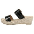 thumbnail image 6 of Vintage Havana | Robin Wedge Sandals | Black | Size 10, 6 of 8