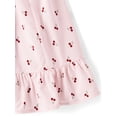 thumbnail image 4 of The Children's Place Girls Short Puff Sleeve Print Smocked Ruffle Dress, Sizes XS-XXL, 4 of 4