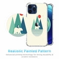 thumbnail image 5 of Polar Bear and Penguin Case for iPhone 12 Pro Max,Aesthetic Art Design Pattern Soft TPU Bumper Case Cover, 5 of 5