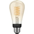 thumbnail image 2 of Philips White Filament ST19 Bluetooth Smart LED Bulb - Amber, 2 of 3