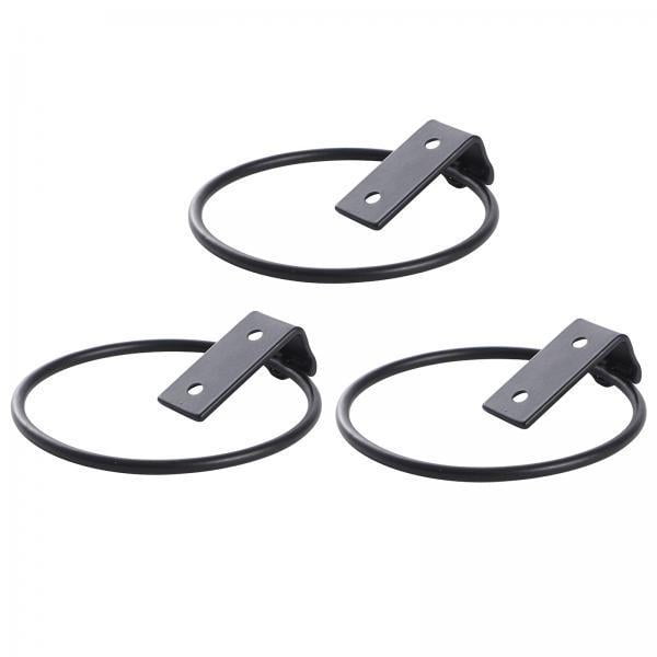 Soporte para macetero de pared de metal y metal de 2x 6 pulgadas para decoraciones Cola Colgador de maceta de pared