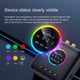thumbnail image 4 of Transmisor y Receptor de Audio Bluetooth 5.2, FM, USB, AUX de 3,5 mm, Estéreo, HIFI, Música, Pantalla LED, Adaptador Inalámbrico Bluetooth., 4 of 5