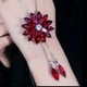 thumbnail image 3 of Collar largo con cadena de perlas y accesorios de Fox, collar de moda para mujer, 3 of 6