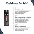 thumbnail image 5 of SABRE Red Pepper Gel Home Defense Spray, Police Strength, 5 of 13