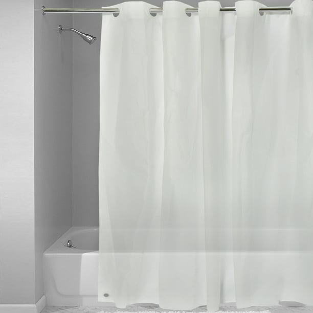 Hookless Shower Curtain Liner, How To Use Hookless Shower Curtain