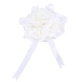 thumbnail image 1 of Ramillete de muñeca Jadeshay Flor de mano 4 colores Rosa Blanco Plata Azul 7,5 * 6,5 cm, 1 of 8