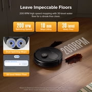 Roborock Qrevo Series Robot Vacuum and Mop, 10,000Pa Powerful Suction (QV 35S), Self Emptying & Refilling, Self Mop Washing & Air Drying