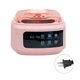 thumbnail image 3 of Calentador de cera eléctrico con control de temperatura para derretir cera en salones de belleza y spa. Rosa, 3 of 9