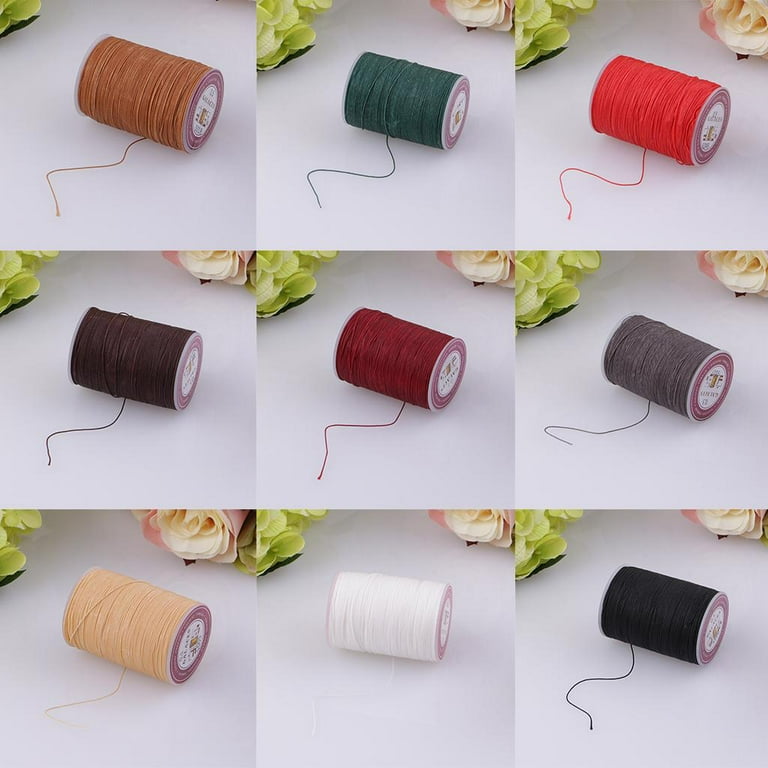 Uxcell Polyester Tailoring Clothing Sewing Thread String Reel Spool White 