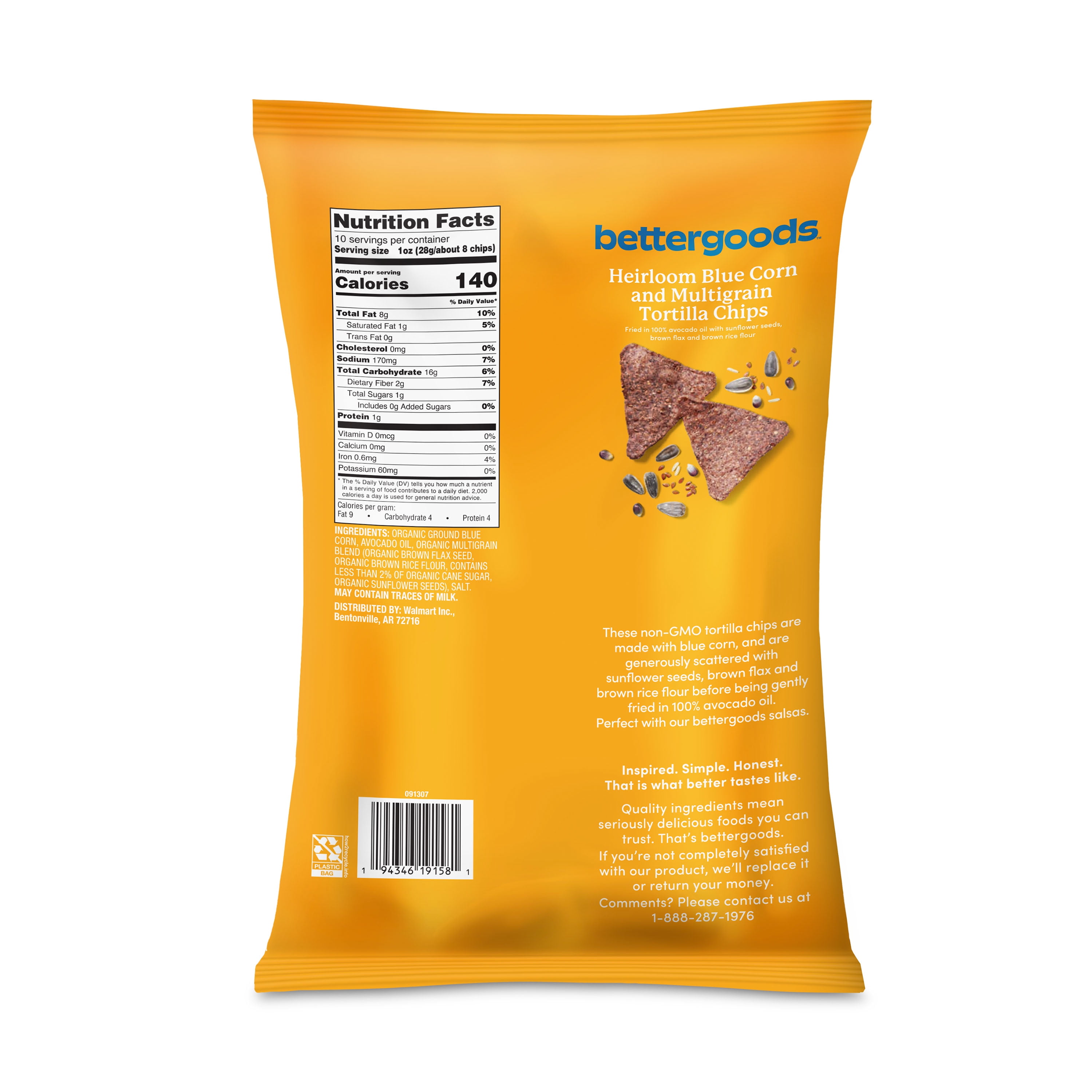 way better blue corn chips