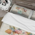 thumbnail image 4 of Designart 'French Cottage Bouquet II Mothers' Cottage Bedding Set - Duvet Cover & Shams, 4 of 4