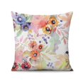 thumbnail image 2 of Seasonal Elegance: Spring Flower Pillow Covers 18x18inch - Cream Wild Floral Decorative Cushions for Couch, Sofa & Outdoor Decor, Farmhouse Style, Set of 2, 2 of 7