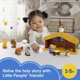 thumbnail image 2 of Fisher-Price Little People Nativity Scene Playset for Toddlers, Stable with 10 Figures, 2 of 6