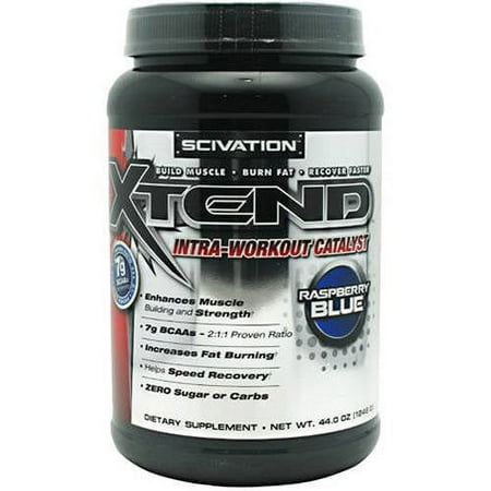 Scivation Xtend Intra-Workout Catalyst, Raspberry Blue, 90 SRV