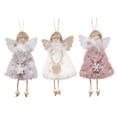 thumbnail image 1 of Christmas Angel Plush Doll Pendant Xmas Tree Hanging Decoration Party Ornaments~, 1 of 5