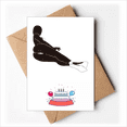 thumbnail image 1 of Hot Women Bikini Long Legs Happy Birthday Greeting Cards Envelopes Blank, 1 of 3