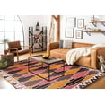 thumbnail image 3 of SAFAVIEH Rodeo Drive jordan Geometric Area Rug, Black/Rust, 4' x 6', 3 of 9