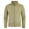 thumbnail image 5 of Luwomo Men's Casual Jackets Mens Fall and Winter Outdoor Long Sleeve Zipper Lined Style Solid Colour Hoodless Sweatshirt Coat Blouses Light Green,2XL, 5 of 8