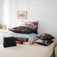 thumbnail image 6 of Homewish Western Dragon 7pcs Queen Bedding,Magic Animal Bedding Comforter Set Queen,Gray,Black Reversible, 6 of 8