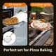 thumbnail image 3 of Juego de 4 Palas de Aluminio para Pizza: Espátula de Metal con de Madera Plegable, Cuchara para Salsa y Cortador de Pizza, para Hornear., 3 of 5