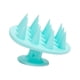 thumbnail image 2 of Cepillo de champú para mascotas, peine masajeador de cuero cabelludo para el baño y lavado del cabello. Verde, 2 of 9