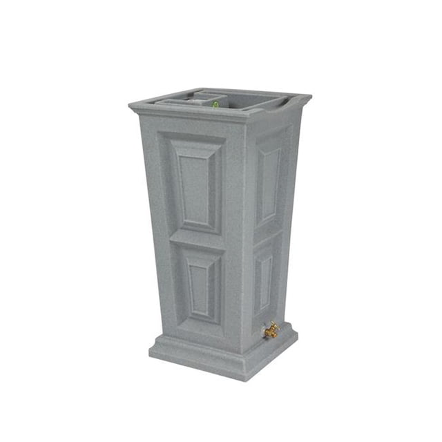 Good Ideas SV-RNSV45-LIG 45 gal Savannah Rain Saver - Light Granite