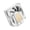 White, variant on YongCo Metal CPU Cooling 4 Heat Pipe 3800RPM 4 Heat Radiator Replacement for 1700/1200/1150/1366/1356