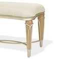 thumbnail image 4 of Michael Amini Villa Cherie Ottoman - Pearl/Caramel, 4 of 6